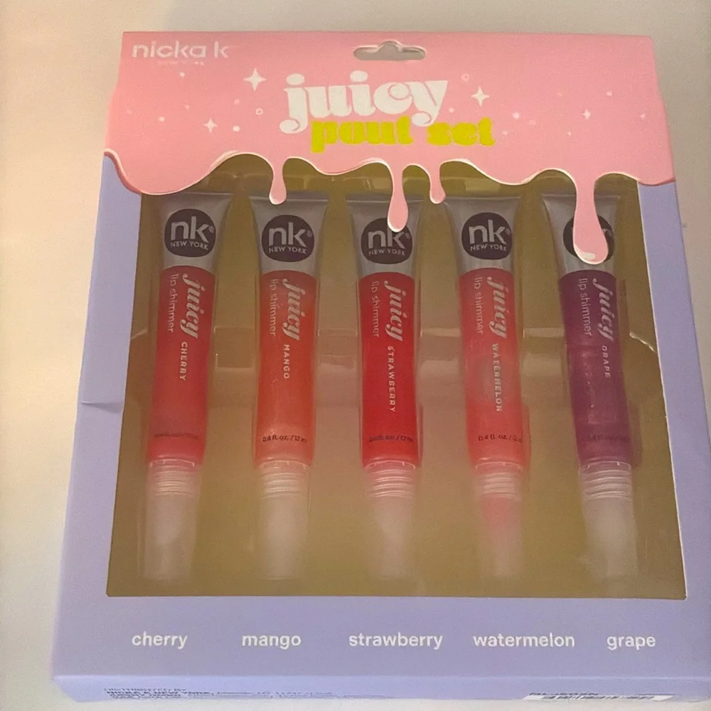 ✨🌿NK New York Juicy Pout Set – Juicy Lip Shimmer